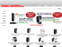 Tablet Screenshot of canadamonitors.com
